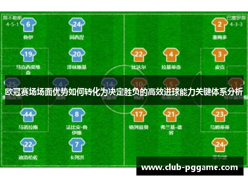 欧冠赛场场面优势如何转化为决定胜负的高效进球能力关键体系分析
